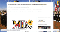 Desktop Screenshot of marylandday.org